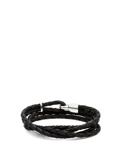 Trice braided-leather bracelet展示图