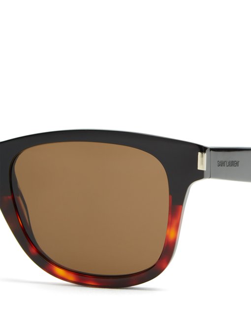 Square-frame acetate sunglasses展示图