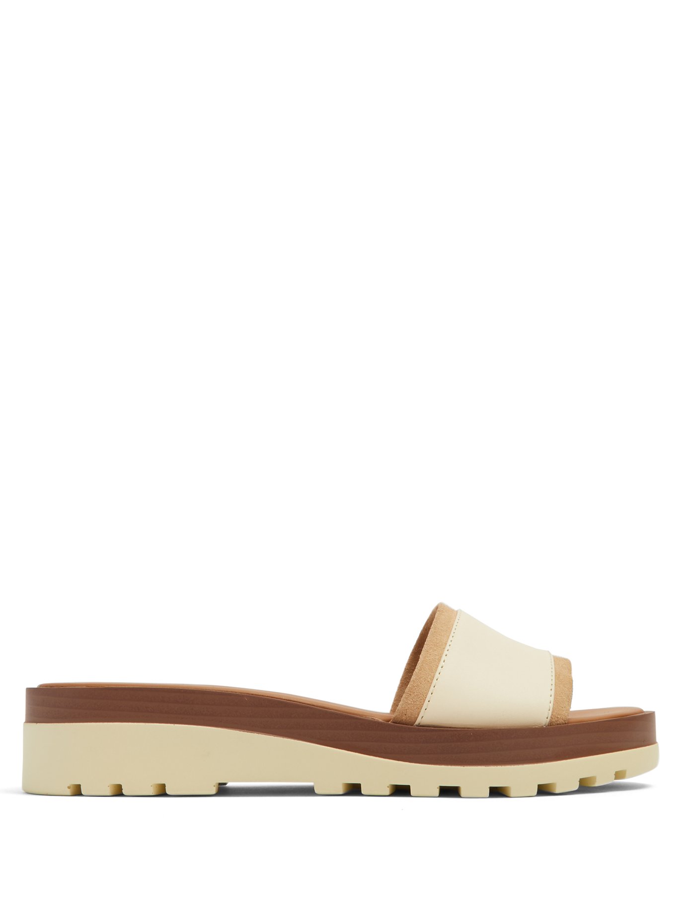 see by chloe leather slides