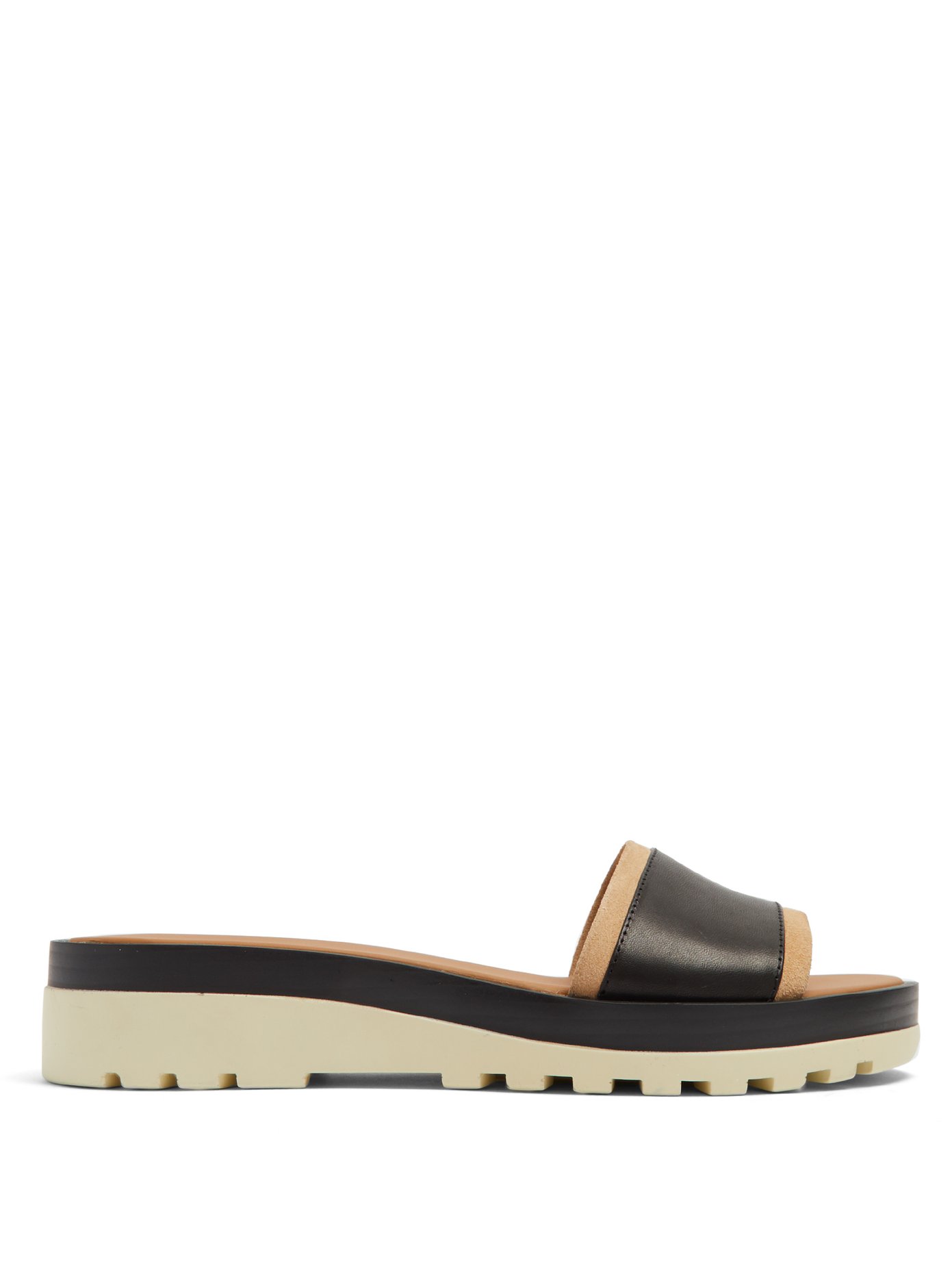 Robin leather slides | See By Chloé 