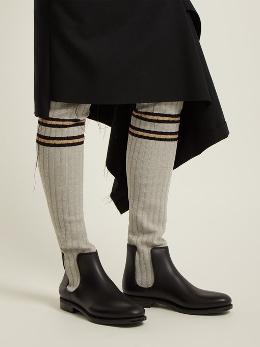 storm over the knee sock boot givenchy