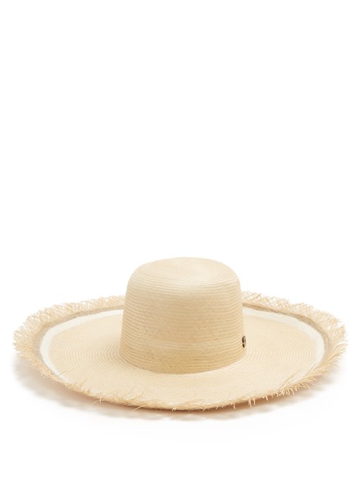 Bali Buntal striped wide-brimmed straw hat | Filù Hats | MATCHESFASHION US