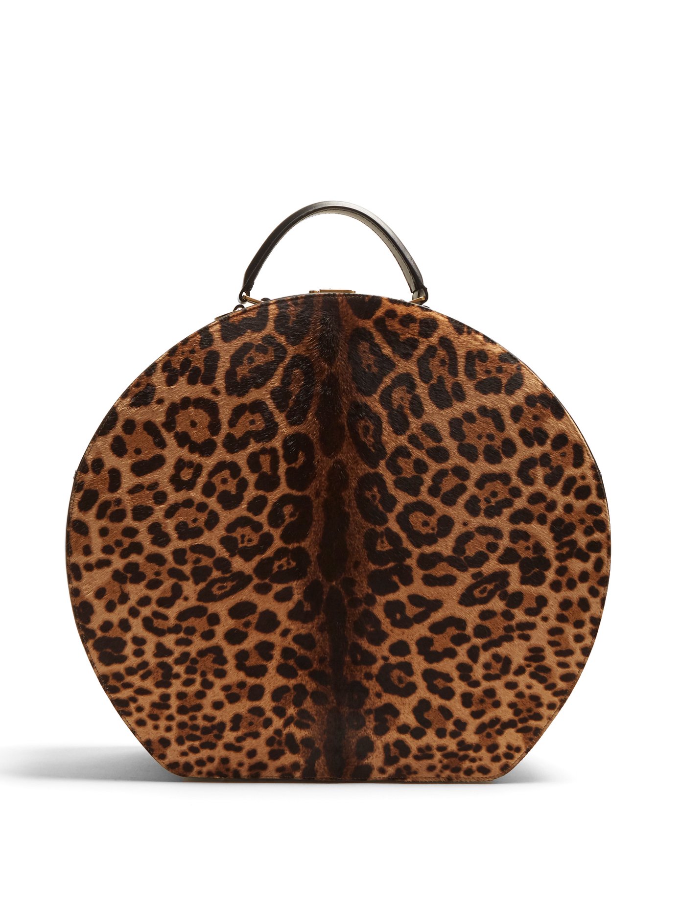 leopard print luggage strap