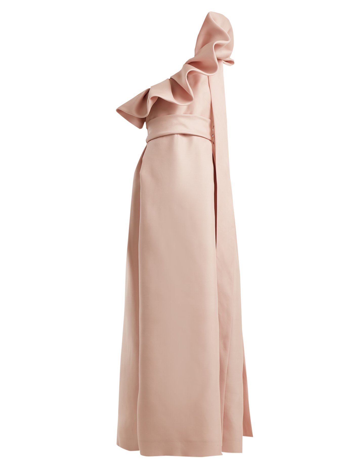 valentino one shoulder dress