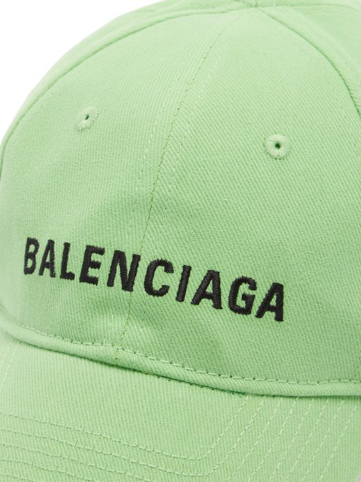 balenciaga green hat