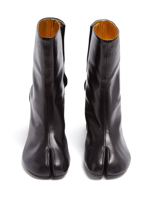 Tabi split-toe leather ankle boots | Maison Margiela | MATCHESFASHION UK