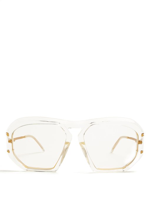 celine clear frame sunglasses