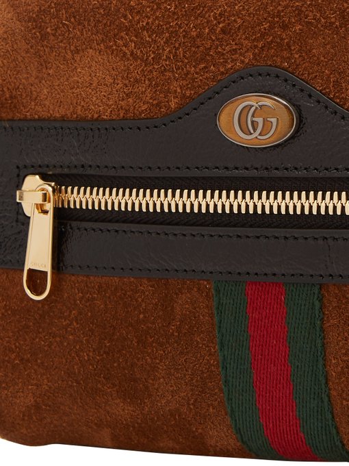 gucci ophidia suede belt bag