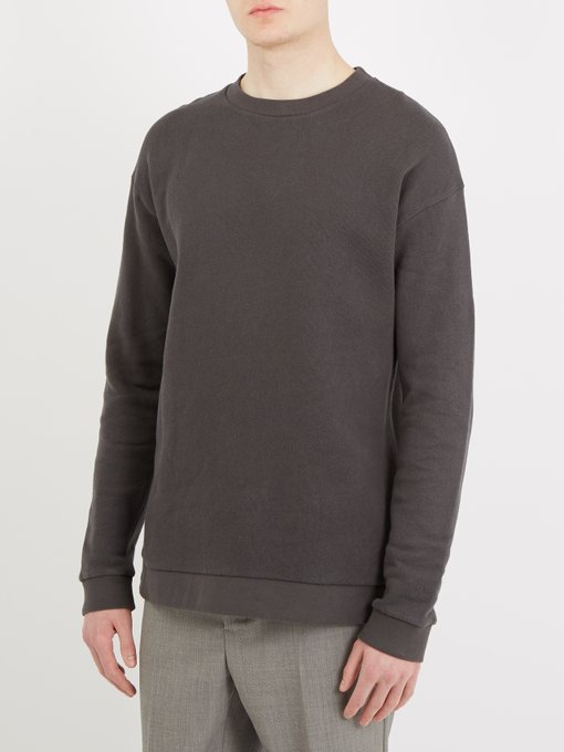 Cotton-fleece jersey sweatshirt展示图