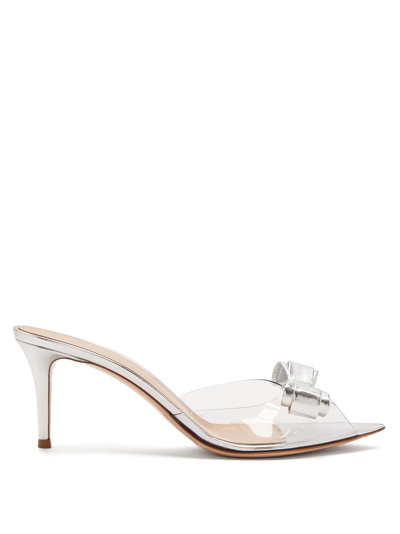 gianvito rossi clear mules