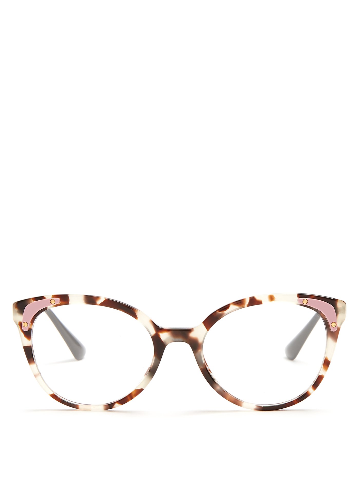 prada tortoise shell cat eye glasses