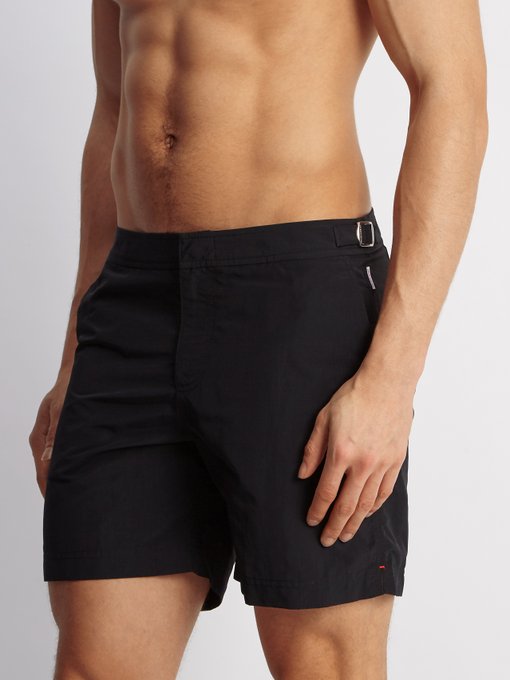 Bulldog mid-length tailored swim shorts展示图