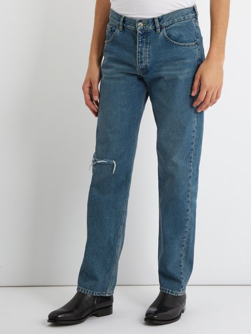 balenciaga archetype jeans