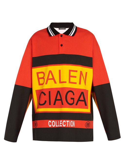 balenciaga orange shirt