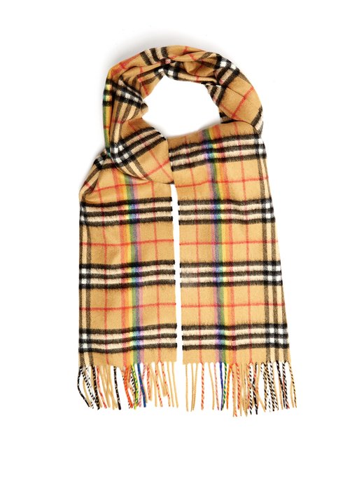 burberry scarf orange