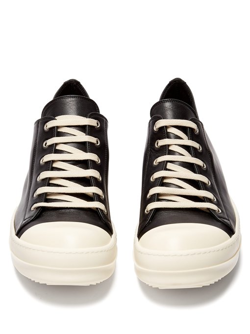 Geobasket low-top leather trainers 