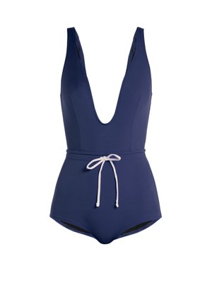The Edie drawstring waist swimsuit | Solid & Striped | MATCHESFASHION UK