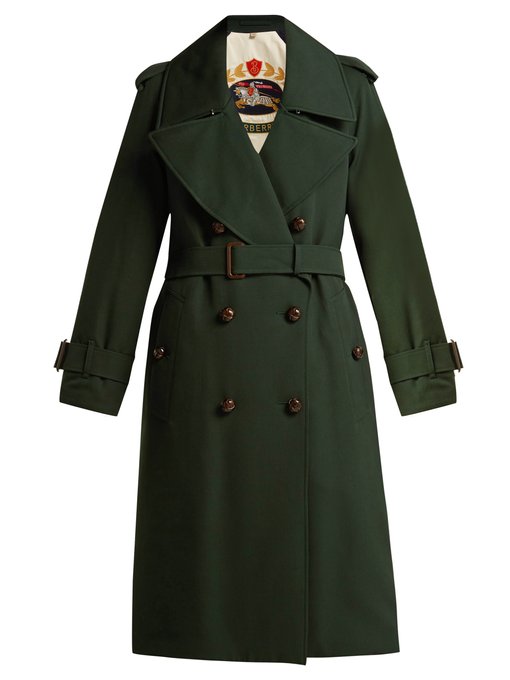 burberry wool trench coat