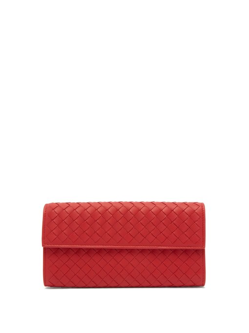 Intrecciato continental leather wallet | Bottega Veneta | MATCHESFASHION UK