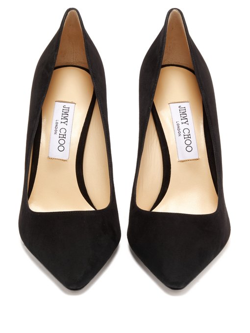 jimmy choo romy 6 black suede