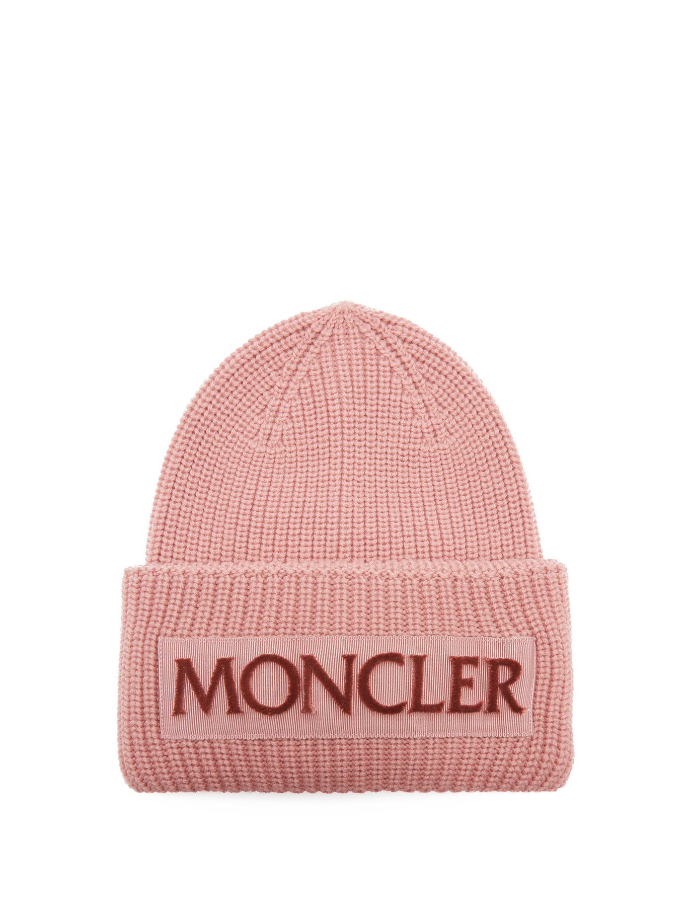 moncler beanie pink