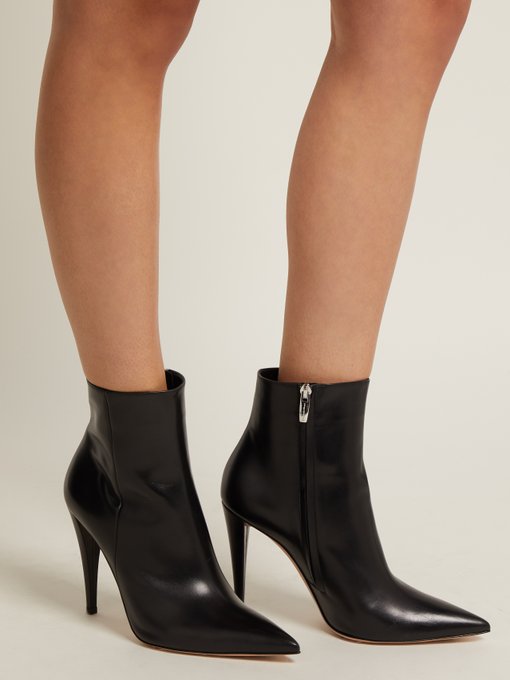 gianvito rossi pointed ankle boots