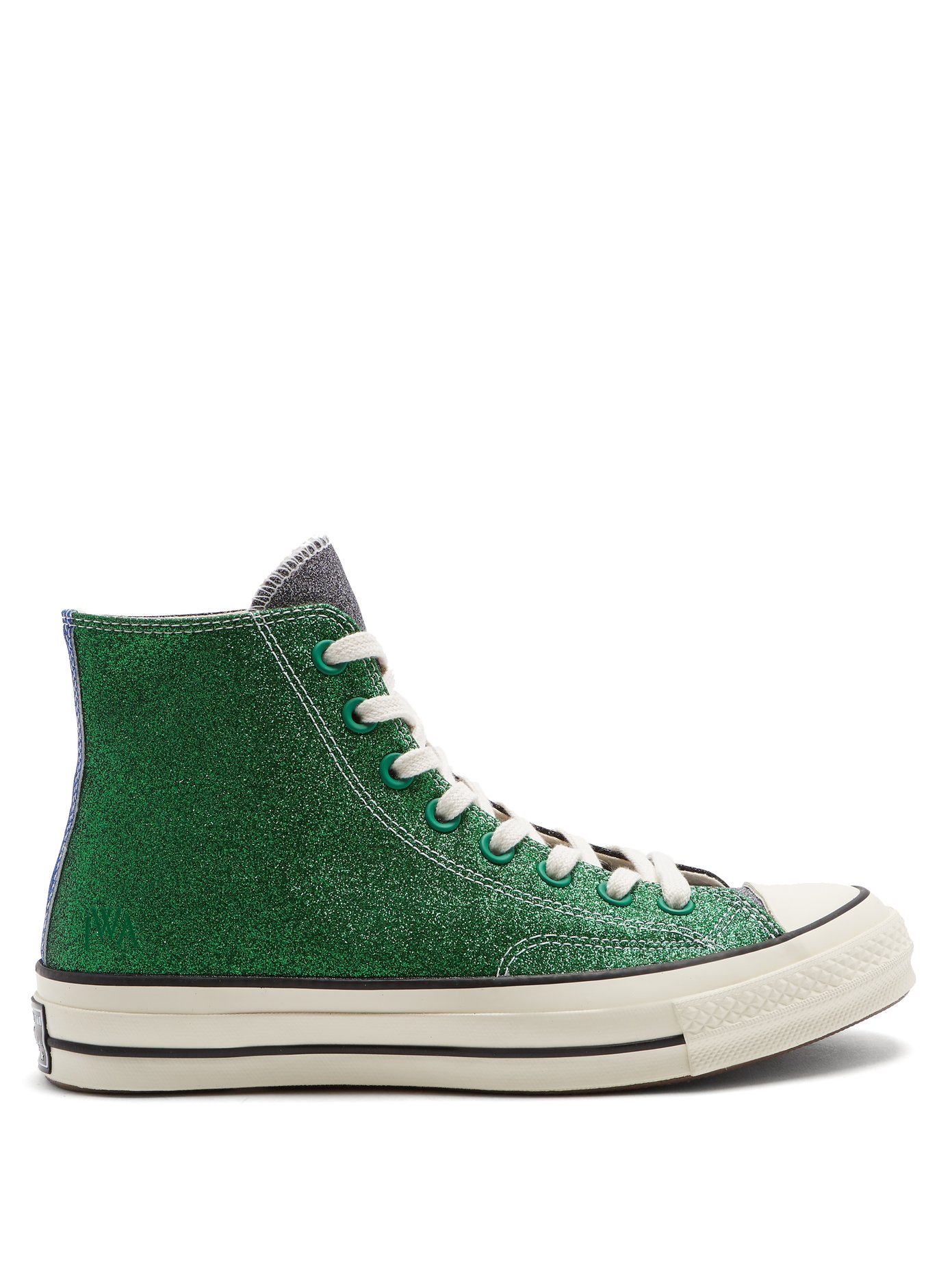 green glitter converse uk