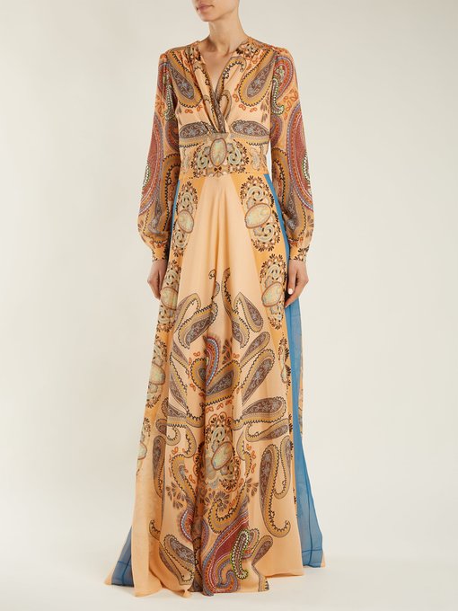 Jasper paisley silk dress | Etro | MATCHESFASHION UK