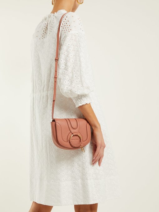 Hana small leather cross-body bag展示图