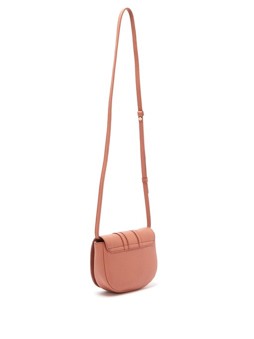 Hana small leather cross-body bag展示图