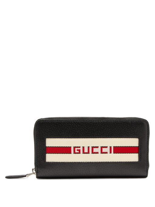 gucci wallet with stripe