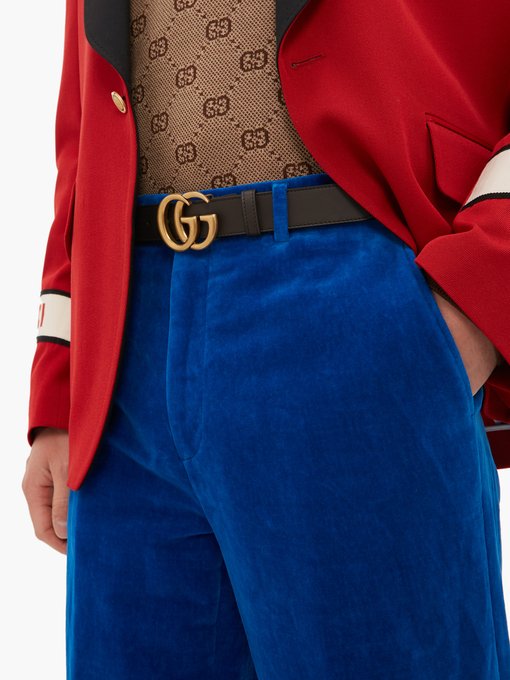 GG leather belt展示图