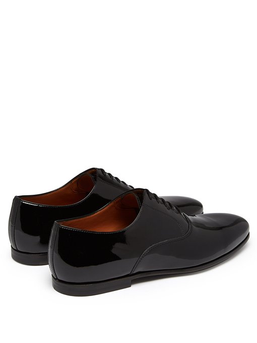 Patent-leather oxford shoes展示图