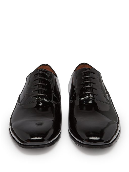 Patent-leather oxford shoes展示图