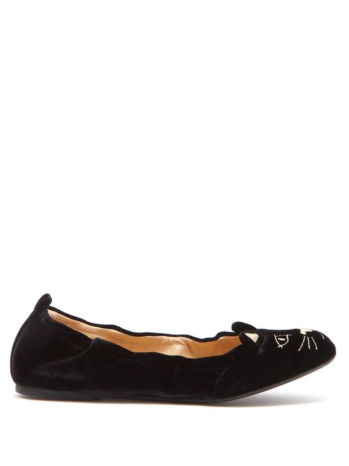 charlotte olympia flat shoes