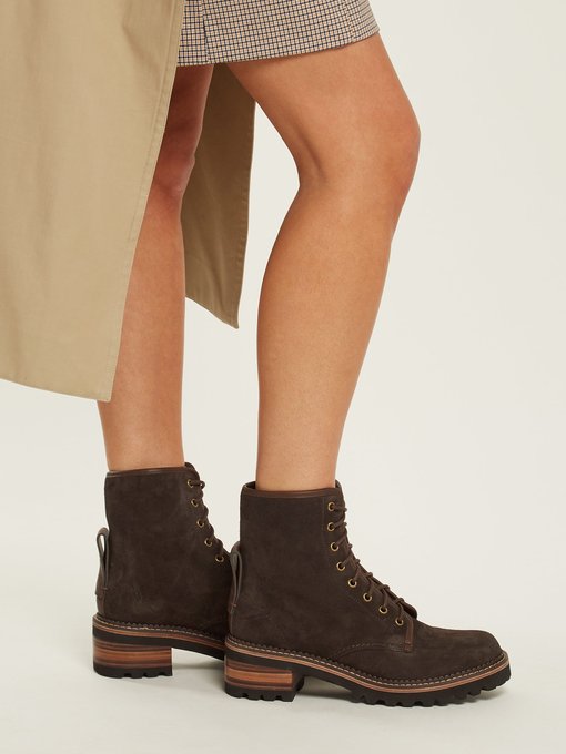 see by chloe marta lace up boots