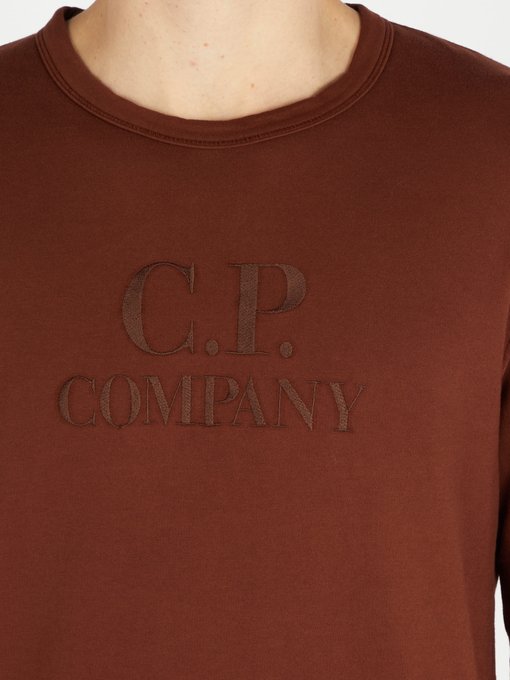 cp company sweatshirt red