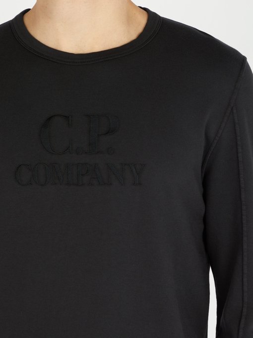 black cp company sweatshirt