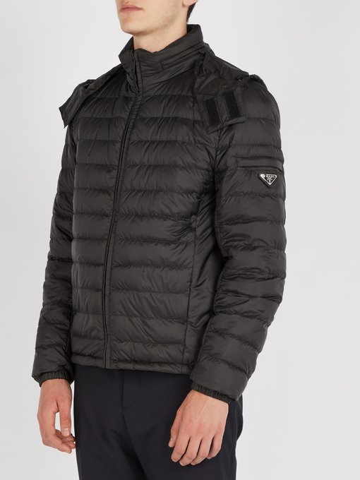 Lightweight quilted-down jacket | Prada 