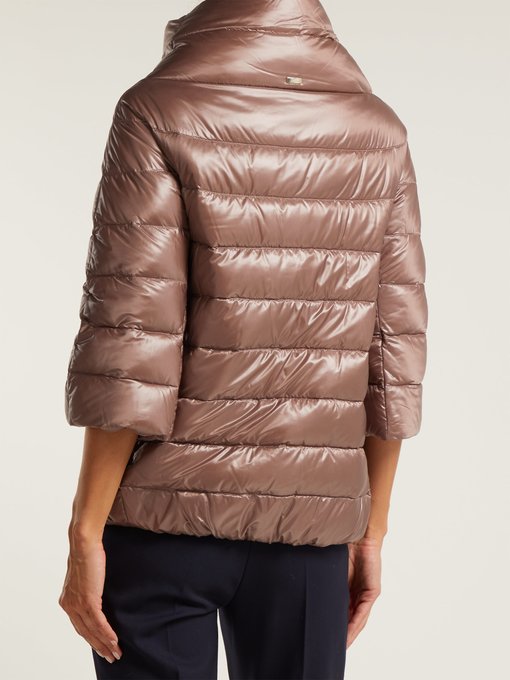 Aminta funnel-neck nylon quilted jacket | Herno | MATCHESFASHION UK