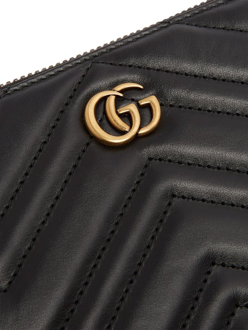 gucci marmont leather pouch