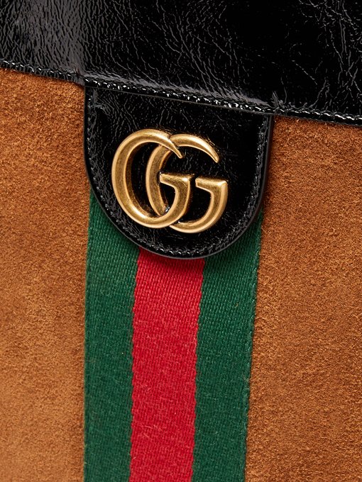 gucci ophidia suede tote