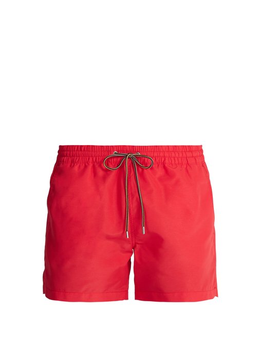 lined swim shorts