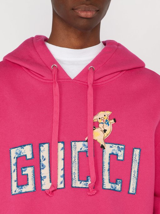 gucci sweatshirt with piglet