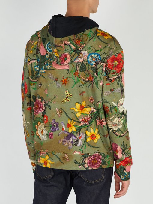 gucci flower sweatshirt