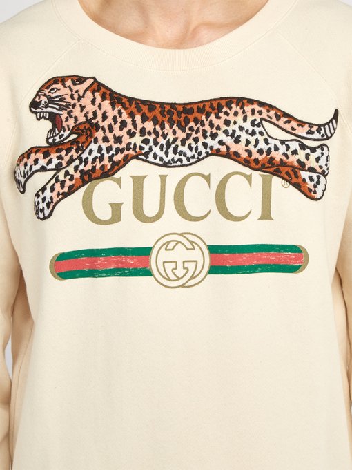gucci jaguar sweatshirt
