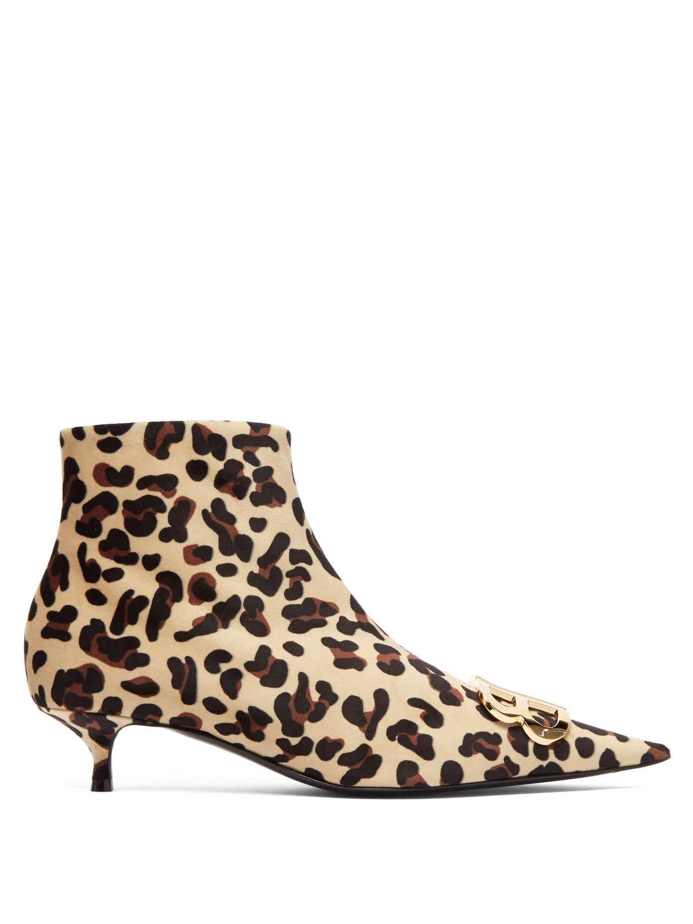 leopard ankle boots uk