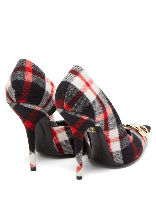 pumps and plaid