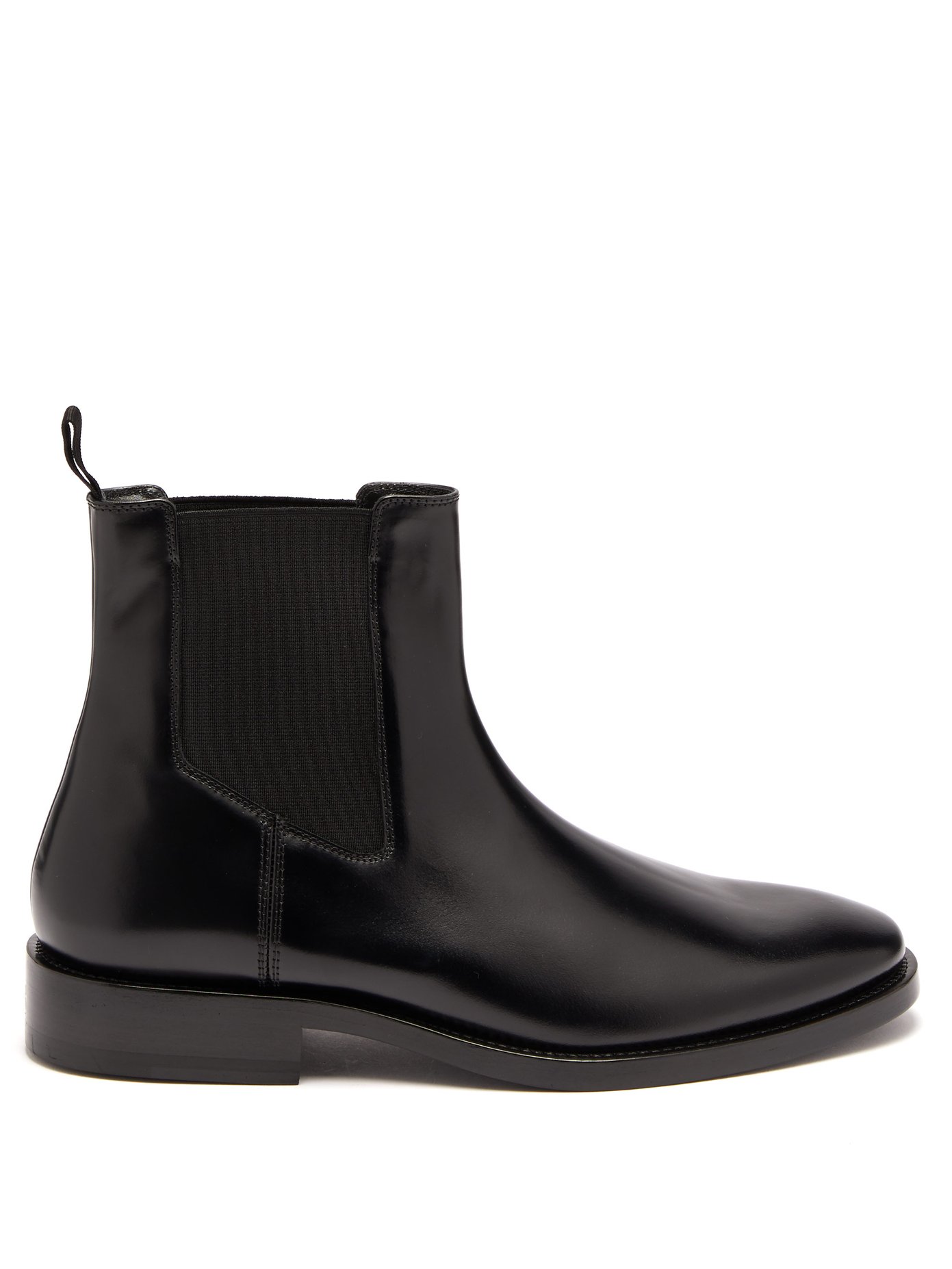 Evening leather chelsea boots 