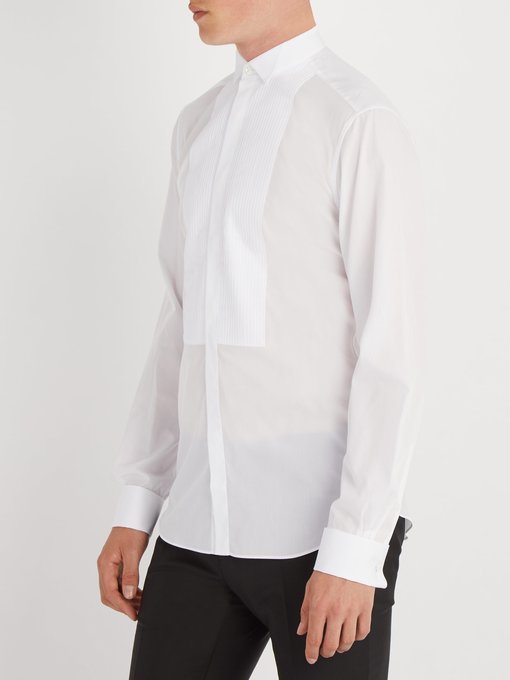 Wingtip-collar single-cuff cotton shirt | Valentino | MATCHESFASHION UK